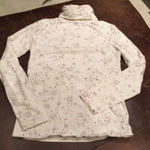 Eddie Bauer cotton turtleneck